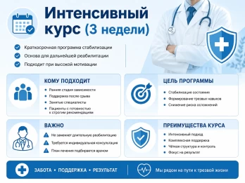 Реабилитация за 21 день в Азнакаево